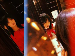 辛芷蕾红裙性感迷人写真图片_10