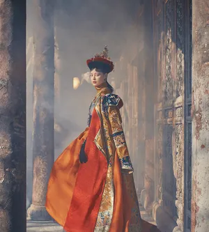 辛芷蕾古装时尚杂志写真图片_7