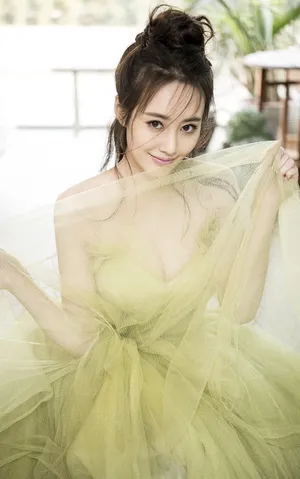 李纯性感深v薄纱裙写真图片_2
