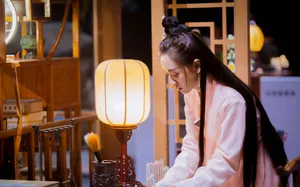 杨蓉唯美古装可爱俏皮写真图片_2