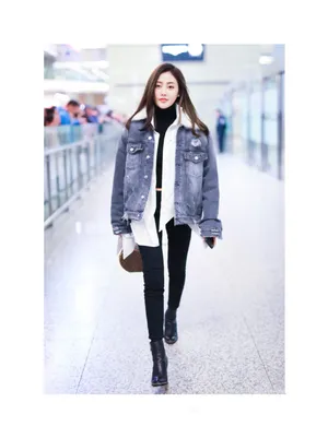 张天爱机场私服清爽干练气质写真图片_2