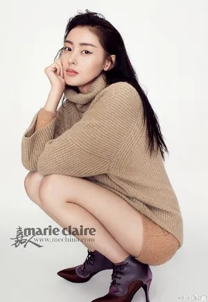 张天爱时尚性感大片写真图片：女神冷艳来袭_3