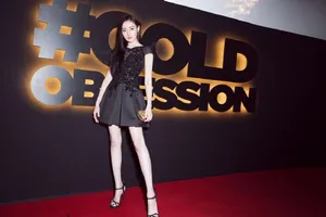 张天爱图片：张天爱亮相欧莱雅晚宴性感美腿图片_5