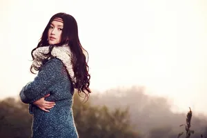 苏青稚嫩阳光秋冬写真高清图片_10