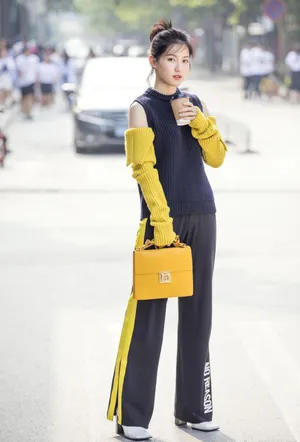 美女演员苏青时尚街拍高清图片_1