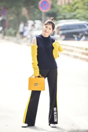 美女演员苏青时尚街拍高清图片_2