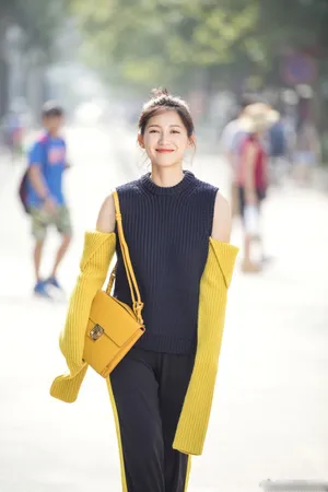 美女演员苏青时尚街拍高清图片_4
