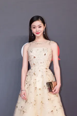 宋轶黄色纱裙优雅性感高清图片_6