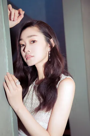 宋轶粉白长裙清爽别致活动写真图片_3