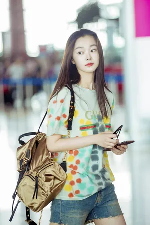 宋轶机场清爽活力街拍图片_4