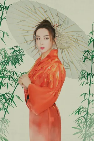 杜若溪唯美插画图片