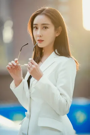 杜若溪最新时尚街拍写真高清图片