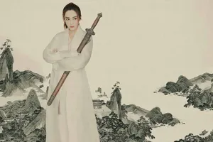 杜若溪古装工笔写真大片唯美高清图片