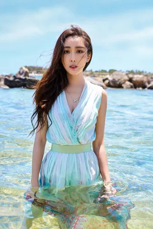 杜若溪毛里求斯海边写真高清图片_5