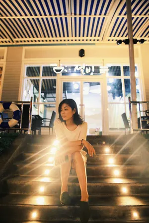 王真儿悠闲生活照图片_1