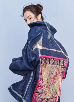 王晓晨清新靓丽时尚杂志写真图片_3