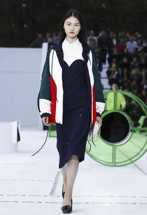 贺聪LACOSTE2018巴黎时装秀图片_7