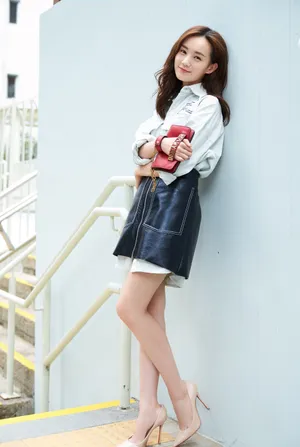 李一桐七夕写真图片：甜美随性