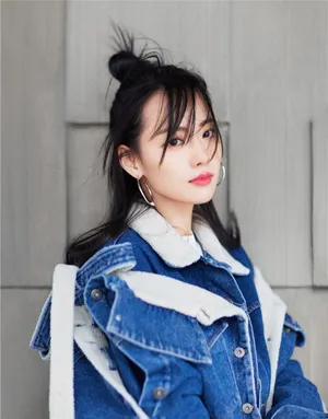 张嘉倪性感袜靴修长美腿街拍写真图片_2