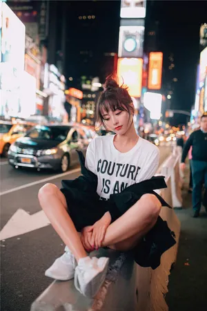 张嘉倪最新纽约街头美照高清图片_7