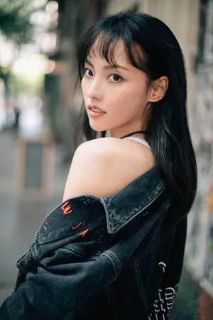 张嘉倪纽约时尚街拍写真图片_5