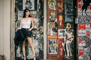 张嘉倪最新性感时尚街拍高清图片_5