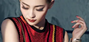 张嘉倪美妆时尚写真高清图片