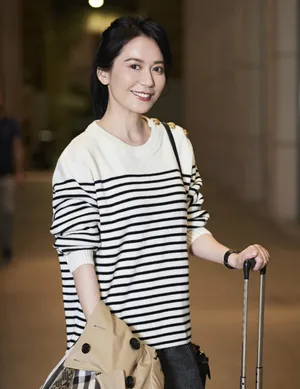 俞飞鸿青春活力机场街拍图片_8