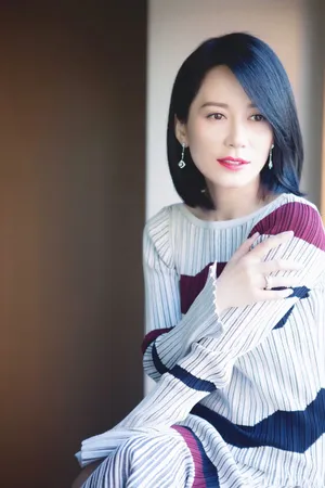 不老女神俞飞鸿优雅红唇活动图片_7