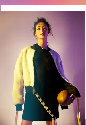 祝绪丹个性十足时尚杂志写真高清图片_3