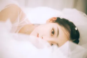 祝绪丹唯美养眼婚纱写真高清图片