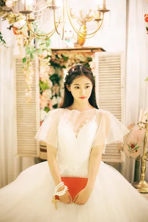 祝绪丹唯美养眼婚纱写真高清图片_2