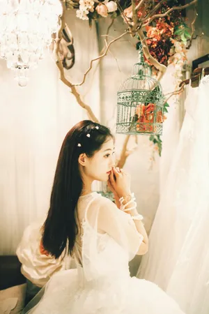 祝绪丹唯美养眼婚纱写真高清图片_4