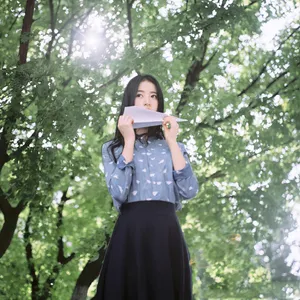 周雨彤夏日小清新写真图片_3