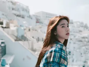 李凯馨海边写真图片_6