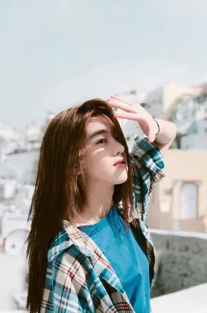 李凯馨海边写真图片_8