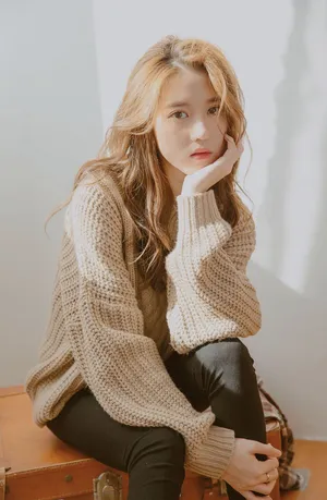 李凯馨初冬温暖写真高清图片_2