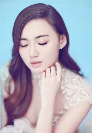 江铠同唯美优雅婚纱写真高清图片_3