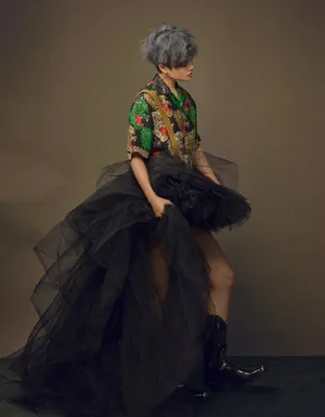 李宇春时髦大气时尚大片写真图片_6