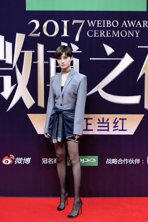李宇春短裙黑丝性感活动图片_2