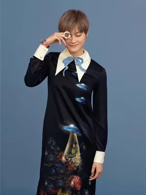 李宇春个性杂志封面写真图片