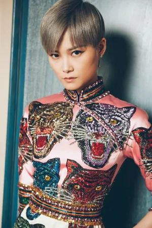 李宇春戛纳红毯节拼接式长裙图片_4