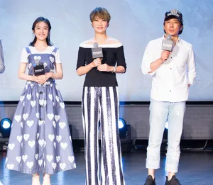 李兰迪清纯电影发布会图片