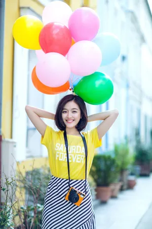 李兰迪清纯阳光街拍写真图片_5