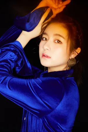 李兰迪小清新蓝衣性感写真图片_3