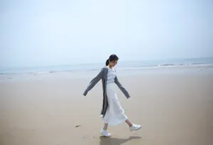 李兰迪海边清新写真图片_5