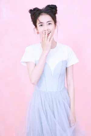 白鹿粉色系唯美写真高清图片_2