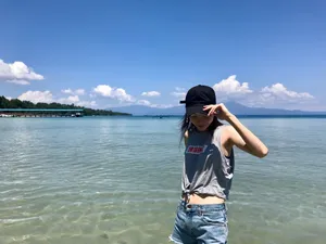于文文性感旅拍图片_2