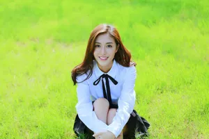 朱庭辰学院风唯美写真_2