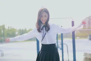 朱庭辰学院风唯美写真_6